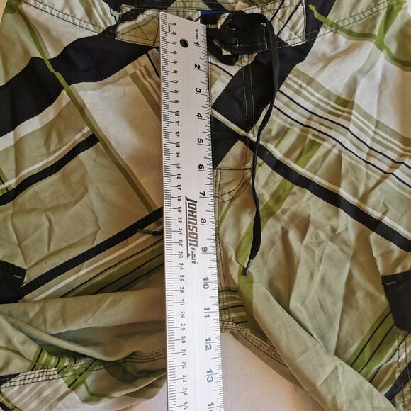 G snap Mens Swimming Trunks size 31, Green , Swim Shorts - Picture 5 of 8